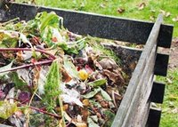 Composthoop of rattennest?